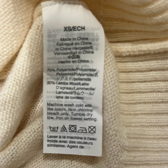 J. Crew Sweater Ivory Size XS - Picture 7 of 10
